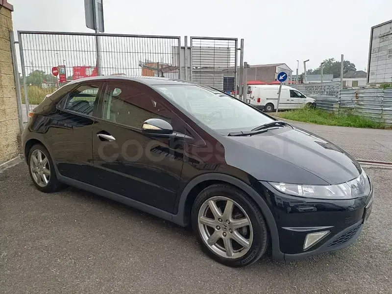 Usado Honda Civic Sport 140 CV (102 kW) 2007 Negro Berlina
