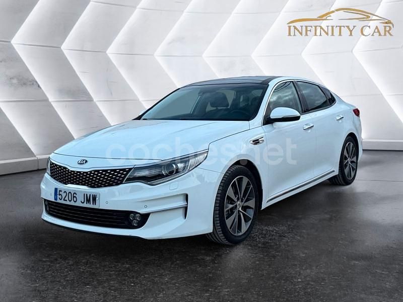 Blanco Usado 2016 Kia Optima Berlina | 13.999 € (Precio justo) - Imagen 1/4