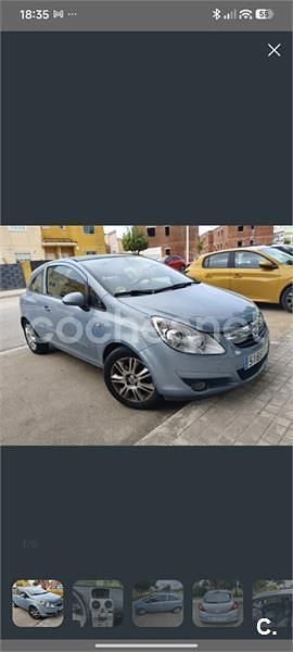 Usado Opel Corsa Enjoy 90 CV (66 kW) 2007 Azul Utilitario