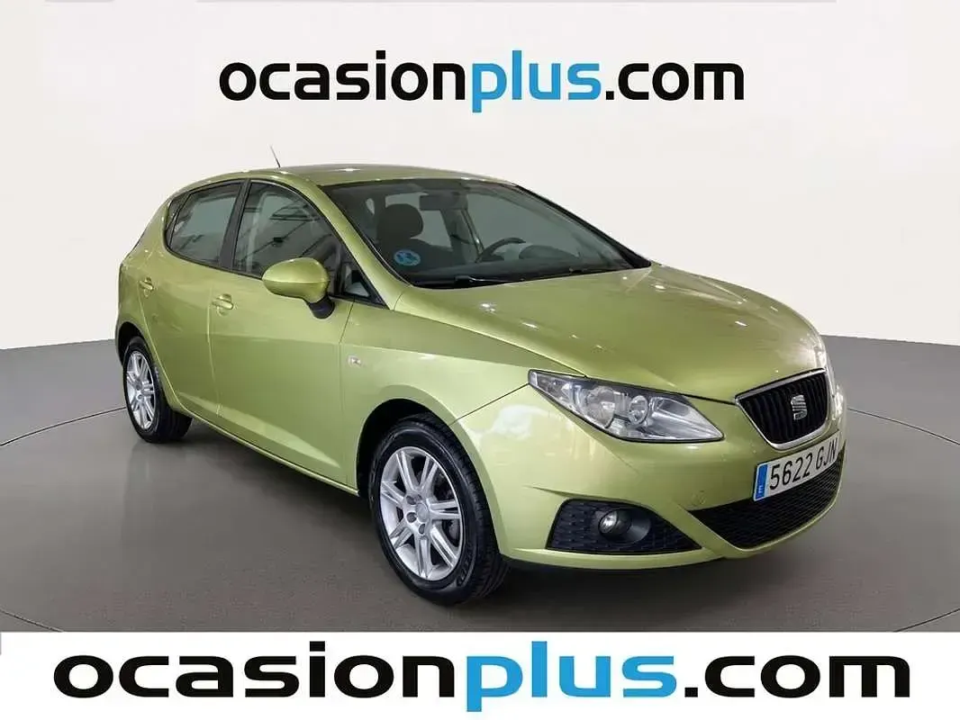 Usado Seat Ibiza Reference 86 CV (63 kW) 2008 Amarillo Utilitario