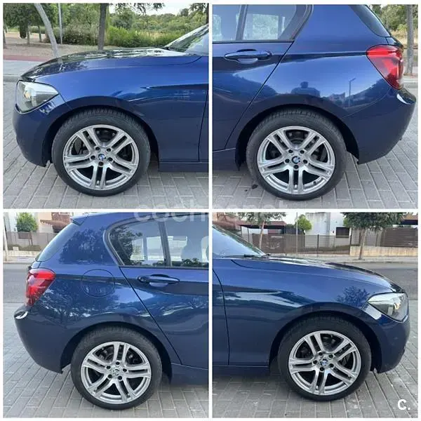 Usado BMW 116 Comfort Edition 122 CV (89 kW) 2012 Azul Utilitario
