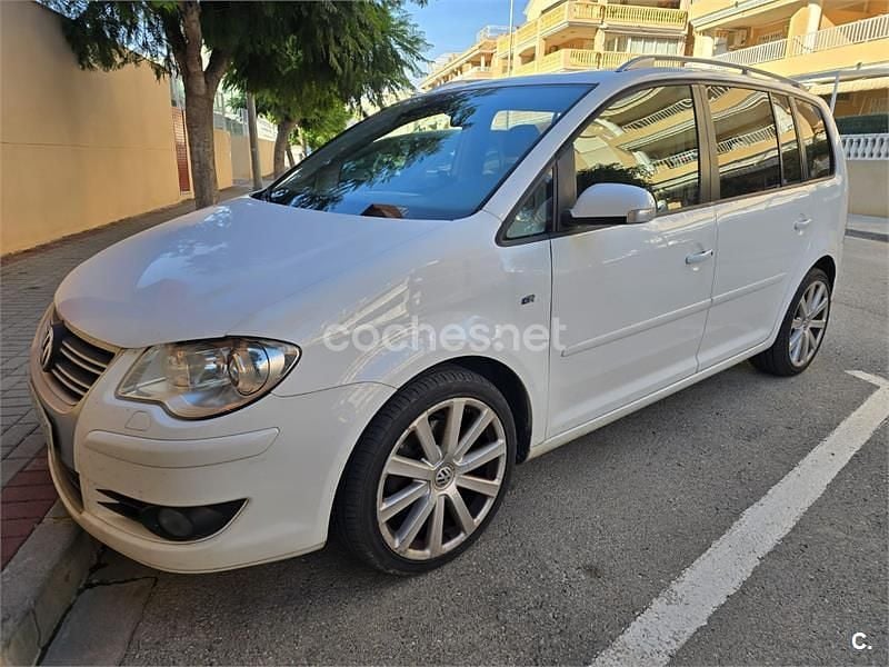 Blanco Usado 2008 VW Touran Monovolumen | 2500 € (Super precio) - Imagen 1/4