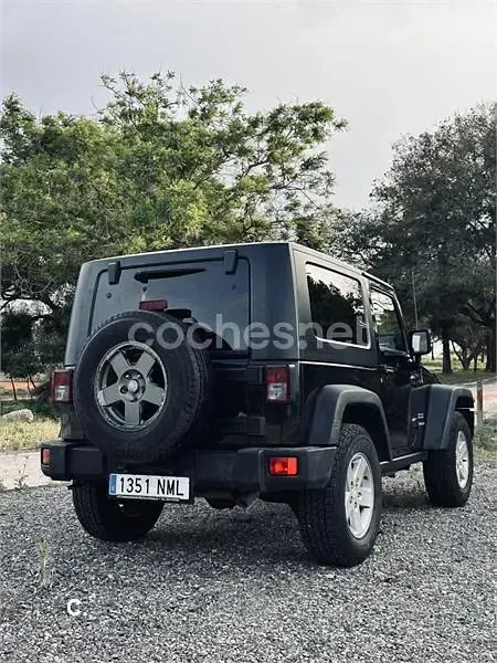 Usado Jeep Wrangler Unlimited Sport 177 CV (130 kW) 2009 Negro SUV