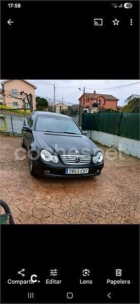 Negro Usado 2011 Mercedes C180 Coupe | 3500 € - Imagen 1/1
