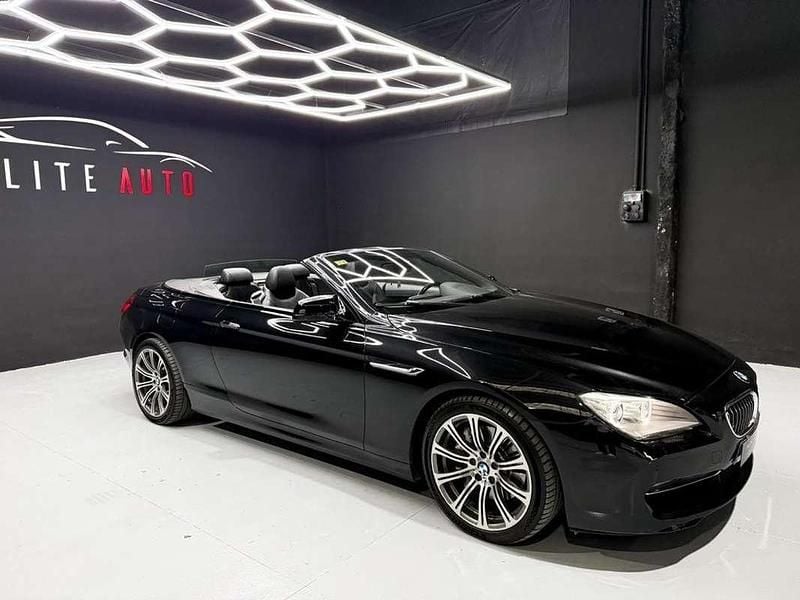 Usado BMW 640 Cabriolet Comfort Edition 313 CV (230 kW) 2013 Negro Descapotable