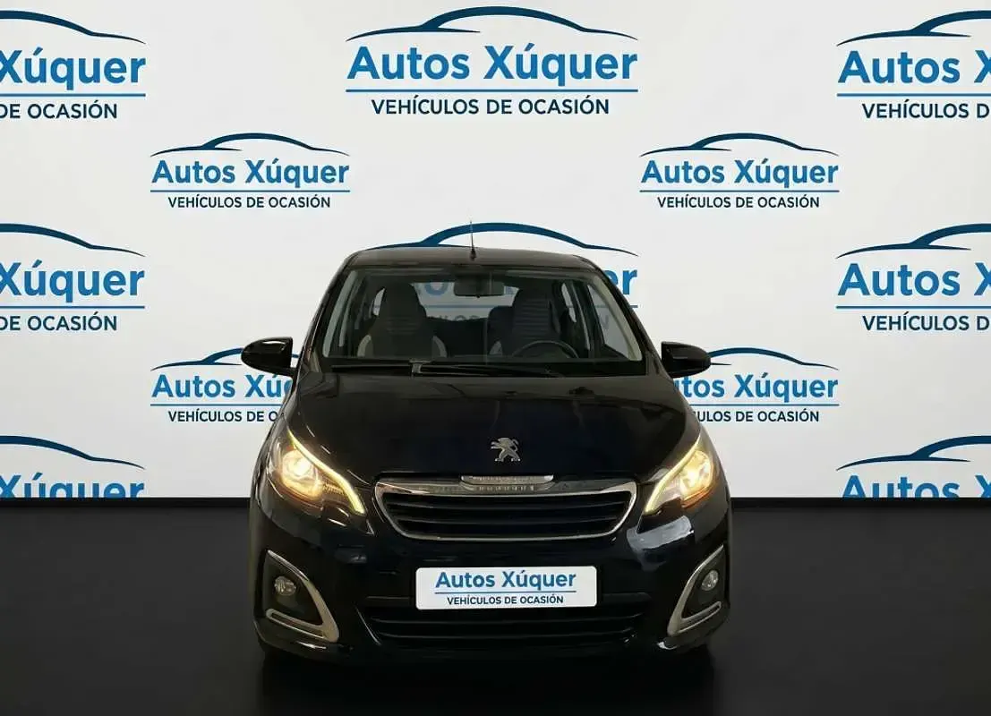 Usado Peugeot 108 Allure 82 CV (60 kW) 2016 Negro Utilitario