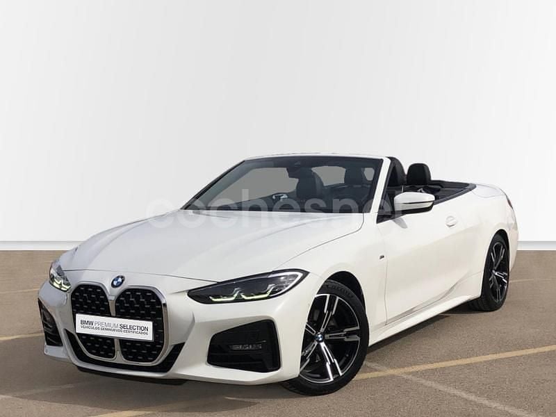 Blanco Usado 2022 BMW 420 Descapotable | 41.900 € (Un poco caro) - Imagen 1/4