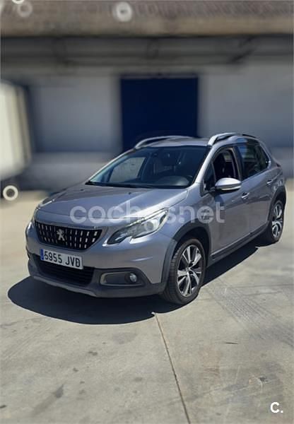 Gris / plata Usado 2016 Peugeot 2008 GT-line SUV | 11.100 € (Buen precio) - Imagen 1/4
