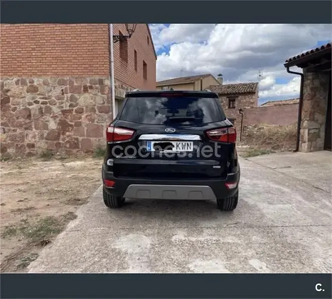 Usado Ford Ecosport Titanium 125 CV (91 kW) 2019 Negro SUV