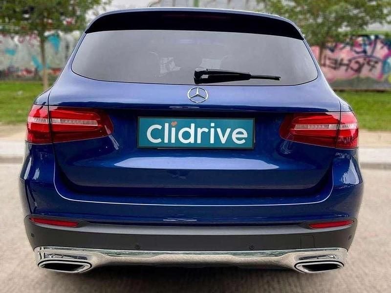 Usado Mercedes GLC250 204 CV (150 kW) 2017 Azul SUV