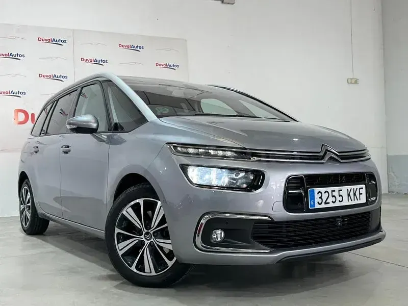 Usado Citroën Grand C4 Picasso Shine 150 CV (110 kW) 2018 Gris / plata Monovolumen