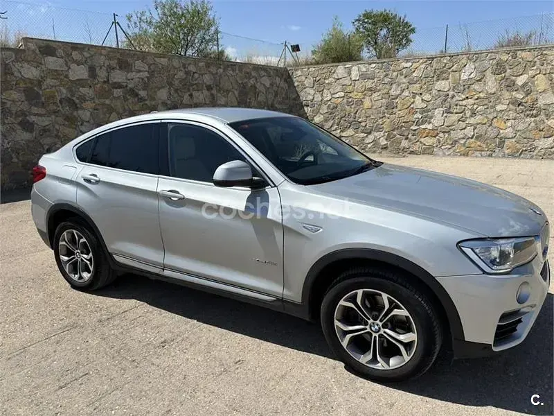 Usado BMW X4 258 CV (189 kW) 2017 Gris / plata SUV