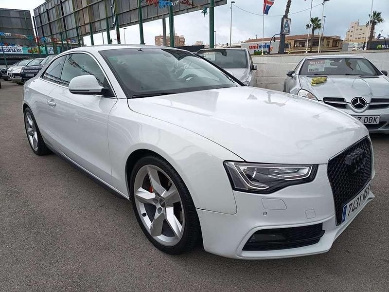 Blanco Usado 2009 Audi A5 Coupe | 10.900 € (Un poco caro) - Imagen 1/2