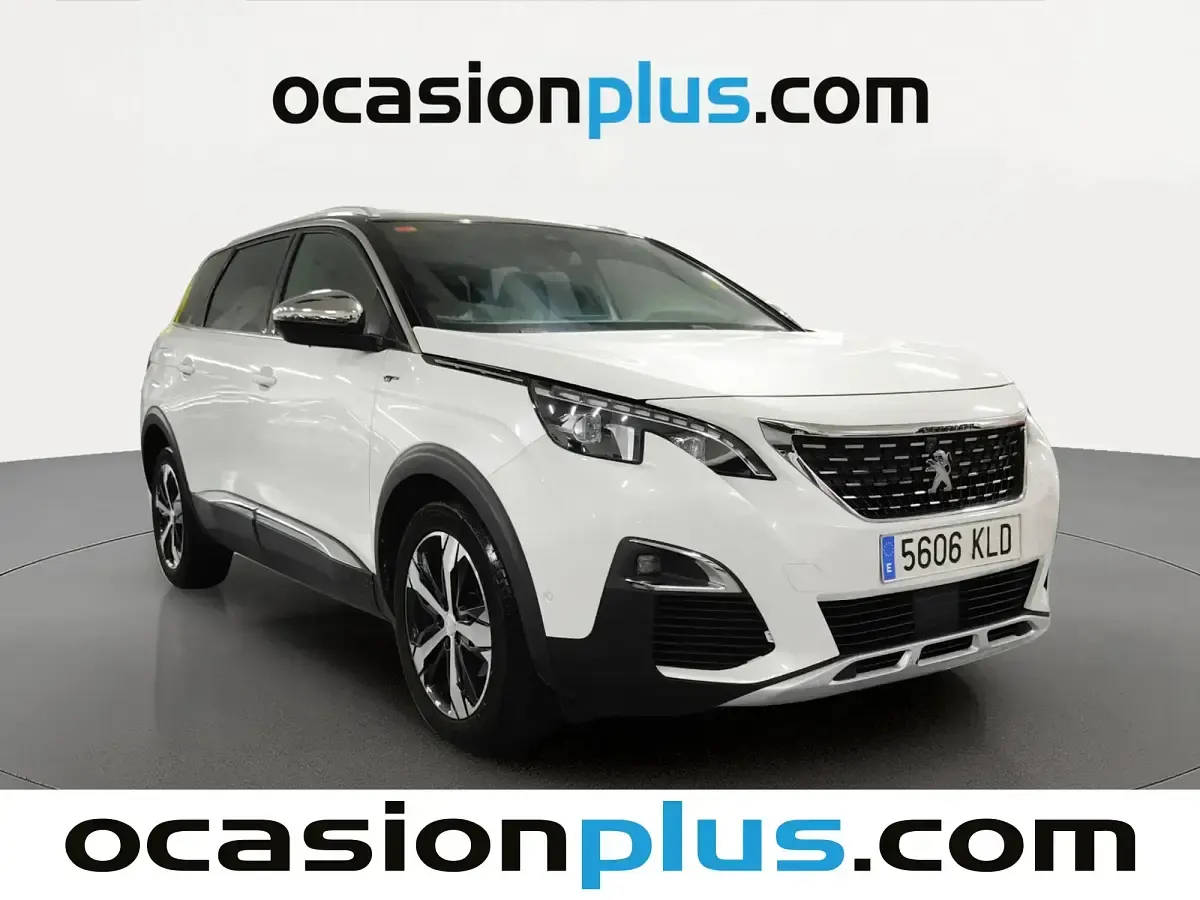 Usado Peugeot 5008 GT-line 180 CV (132 kW) 2018 Blanco SUV