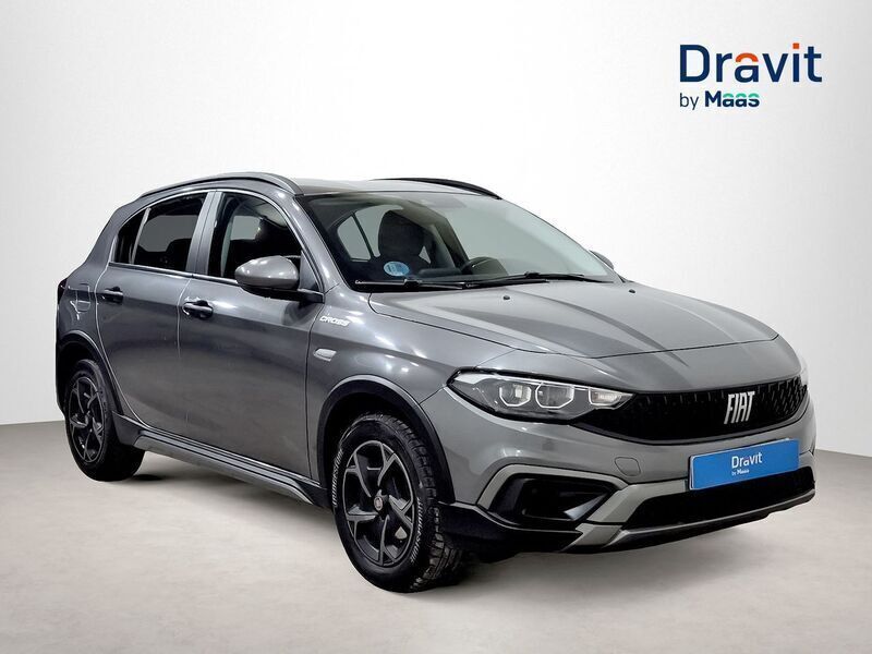Gris Usado 2022 Fiat Tipo Cross Berlina | 16.990 € (Precio justo) - Imagen 1/4