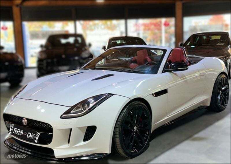 Blanco Usado 2015 Jaguar F-Type S Descapotable | 51.490 € - Imagen 1/4