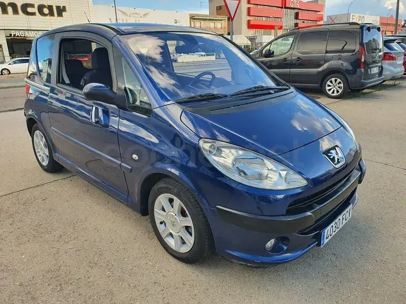 Usado Peugeot 1007 70 CV (51 kW) 2006 Azul Monovolumen