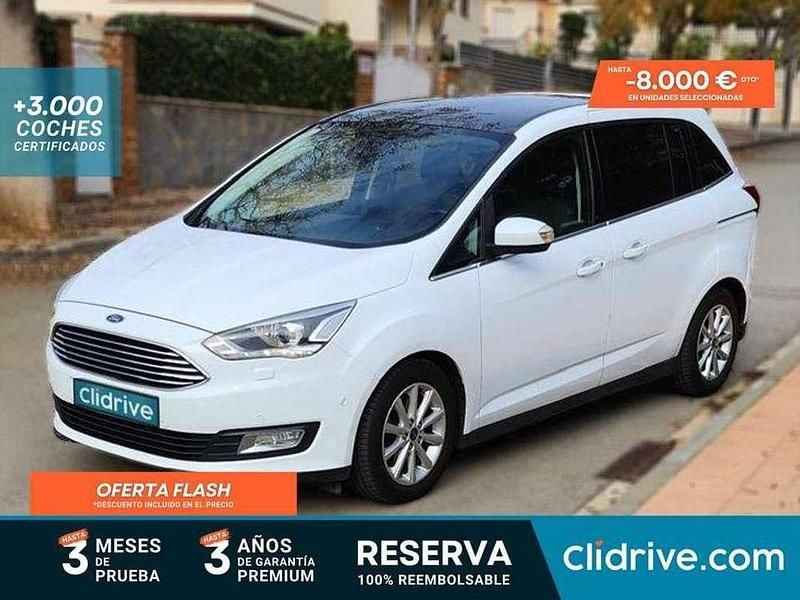 Blanco Usado 2016 Ford C-MAX Titanium Monovolumen | 10.690 € (Precio justo) - Imagen 1/3