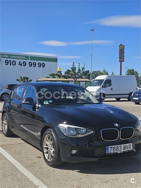 Negro Usado 2012 BMW 116 Sport Line Utilitario | 8500 € (Buen precio) - Imagen 1/4