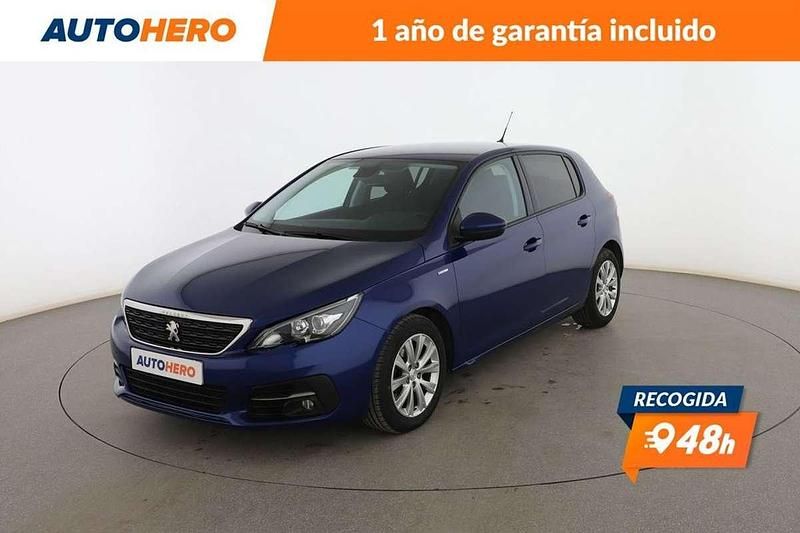 Azul Usado 2018 Peugeot 308 Style Utilitario | 10.599 € (Precio justo) - Imagen 1/3