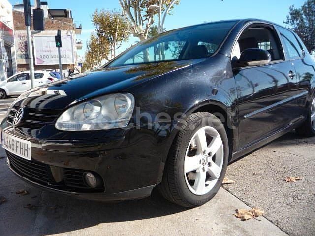 Negro Usado 2006 VW Golf V Highline Berlina | 4800 € (Precio justo) - Imagen 1/4