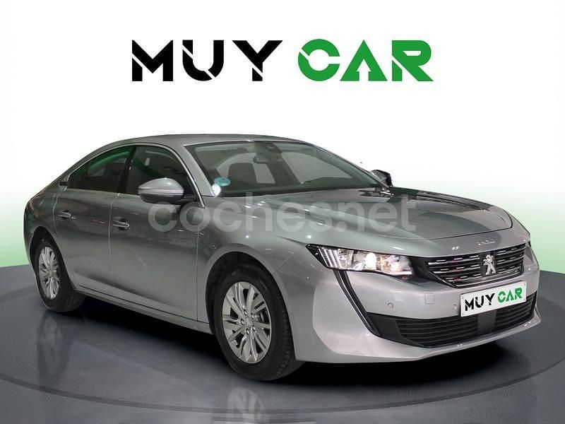 Gris / plata Usado 2022 Peugeot 508 Active Berlina | 15.490 € (Precio justo) - Imagen 1/4