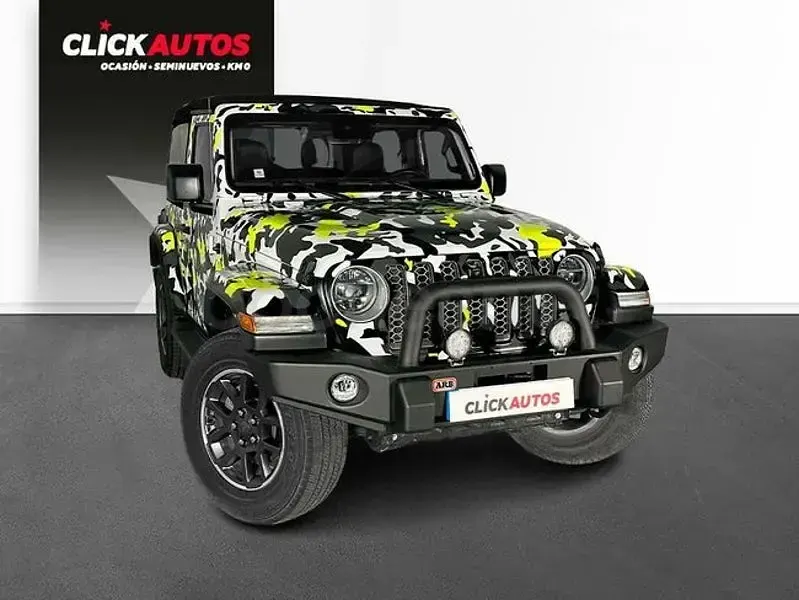Usado Jeep Wrangler 270 CV (198 kW) 2022 Verde SUV
