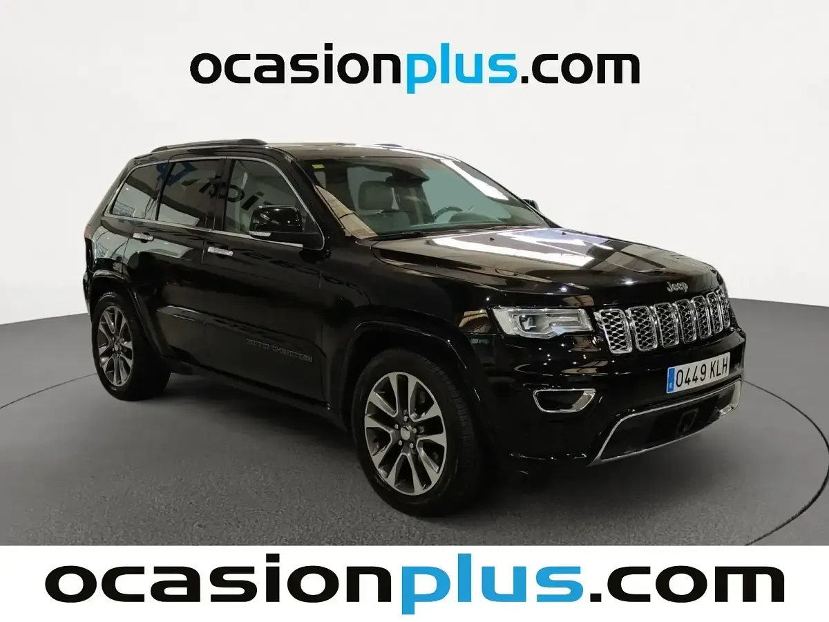 Usado Jeep Grand Cherokee Overland 250 CV (183 kW) 2018 Negro SUV