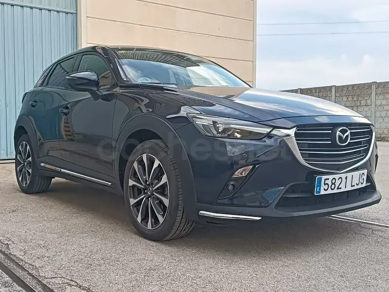 Usado Mazda CX-3 121 CV (88 kW) 2020 Azul SUV