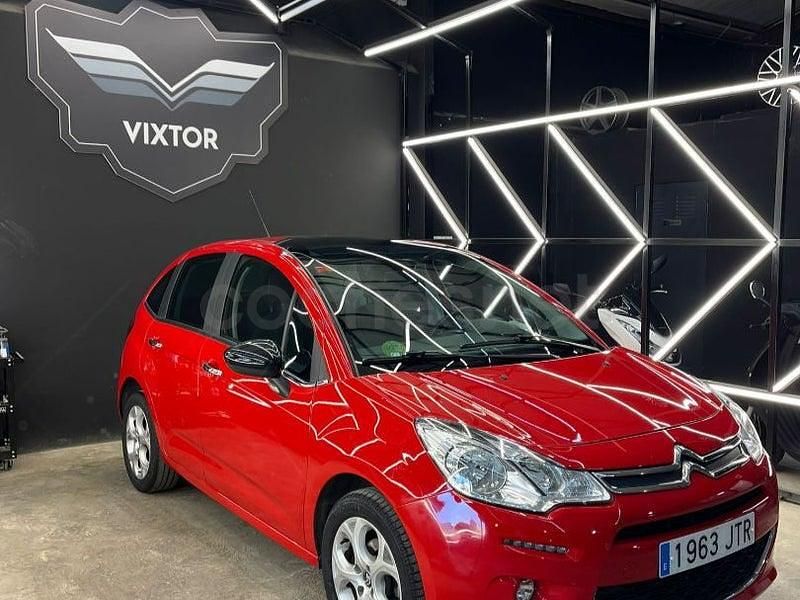 Usado Citroën C3 Feel 82 CV (60 kW) 2016 Rojo Berlina