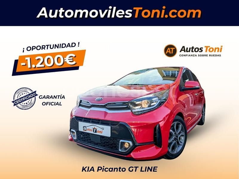 Rojo Usado 2020 Kia Picanto GT-Line Utilitario | 13.990 € (Caro) - Imagen 1/3