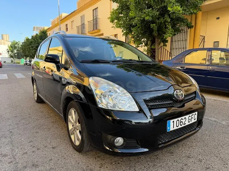 Usado Toyota Corolla Verso Sol 136 CV (100 kW) 2008 Negro Monovolumen