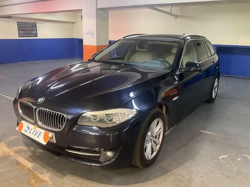 Azul Usado 2012 BMW 525 Familiar | 9995 € (Buen precio) - Imagen 1/4