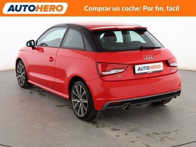 Usado Audi A1 90 CV (66 kW) 2015 Rojo Utilitario
