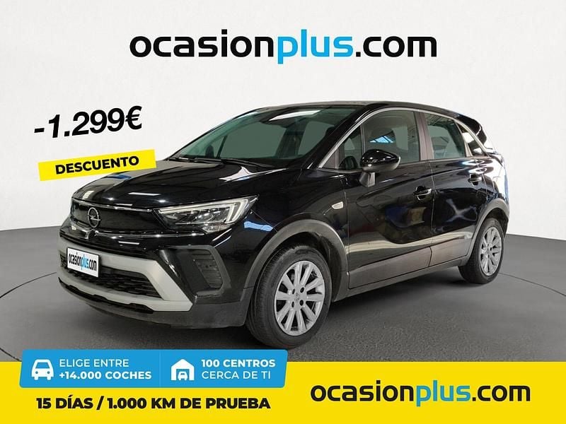 Negro Usado 2021 Opel Crossland Edition SUV | 13.250 € (Precio justo) - Imagen 1/4