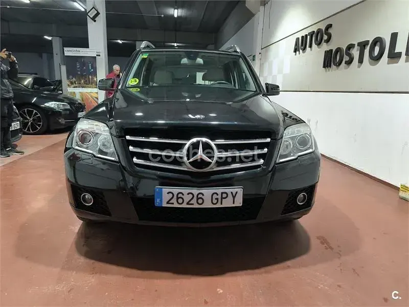 Usado Mercedes GLK220 170 CV (125 kW) 2009 Negro SUV