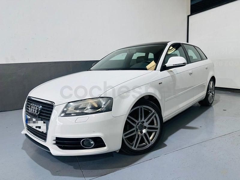 Usado Audi A3 Ambition 105 CV (77 kW) 2009 Blanco Utilitario