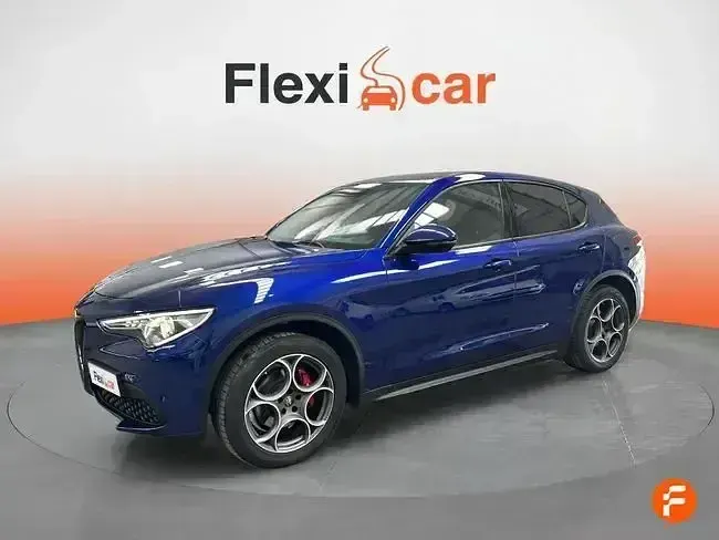Usado Alfa Romeo Stelvio Sprint 200 CV (147 kW) 2022 Azul SUV