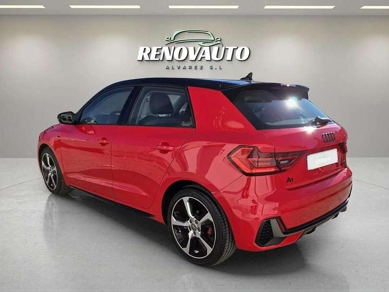 Usado Audi A1 Sportback S-Line 116 CV (85 kW) 2019 Rojo Utilitario