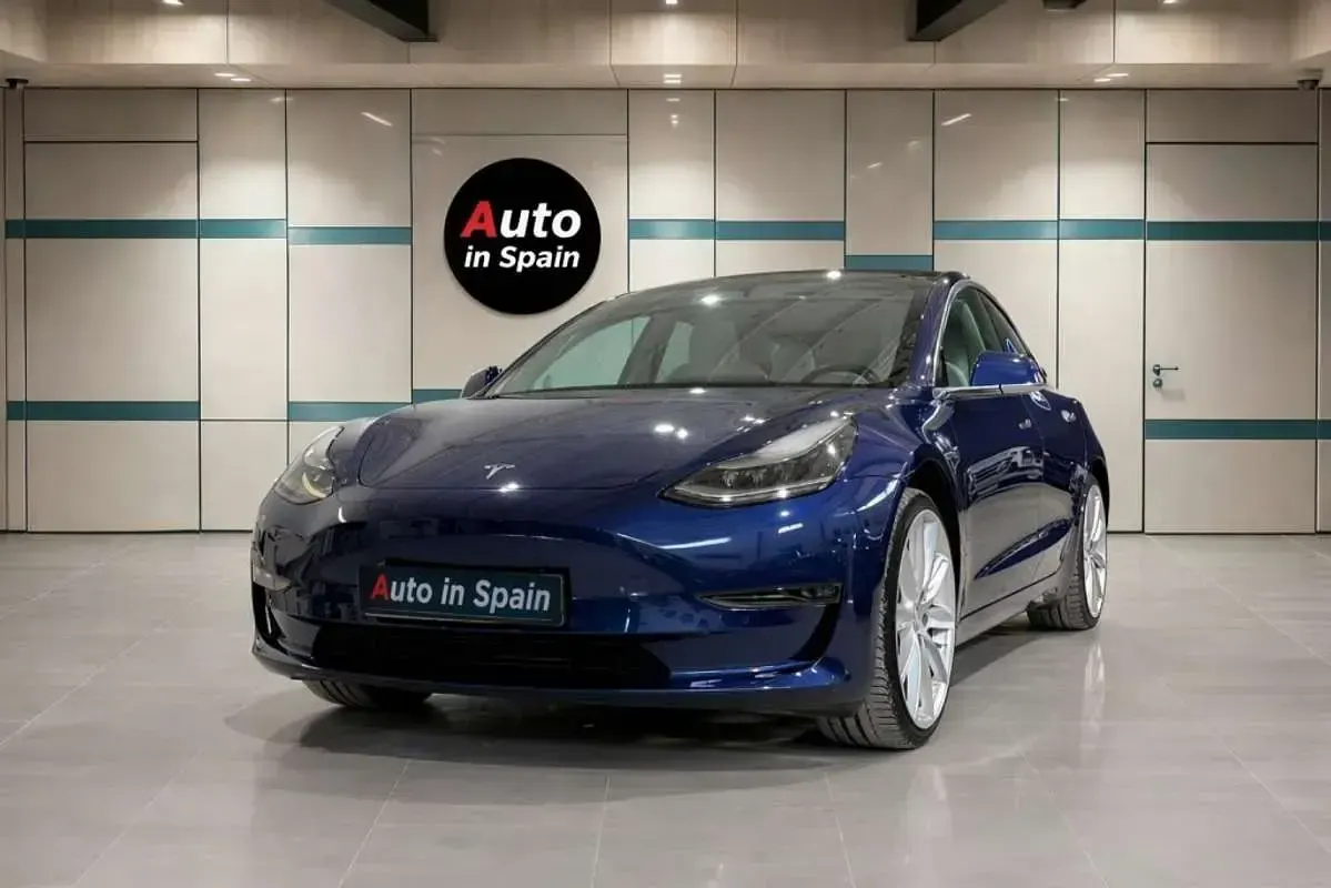 Usado Tesla Model 3 Standard Range 239 kW (325 CV) 2019 Azul Berlina
