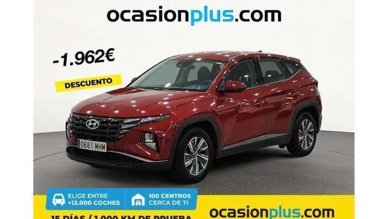 Rojo Usado 2023 Hyundai Tucson SUV | 19.628 € (Super precio) - Imagen 1/4