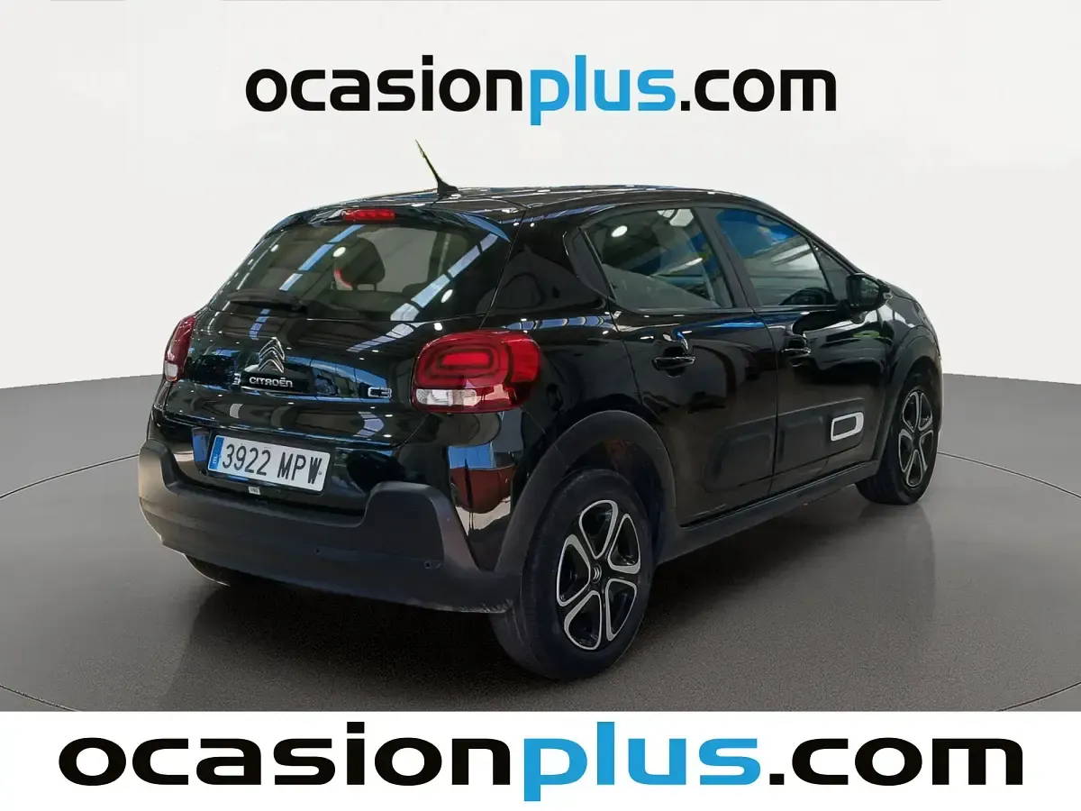 Usado Citroën C3 PureTech 83 CV (61 kW) 2024 Negro Utilitario