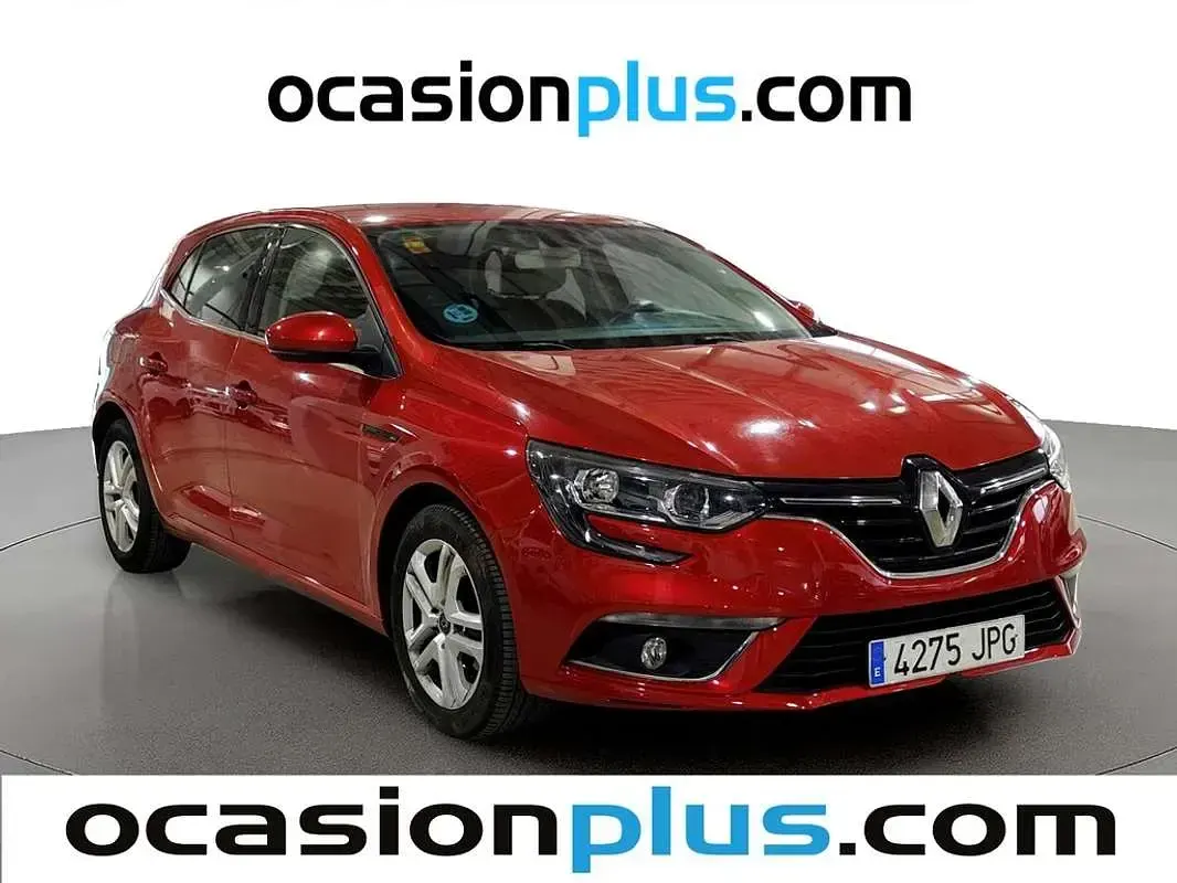 Usado Renault Mégane III Intens 101 CV (74 kW) 2016 Rojo Utilitario