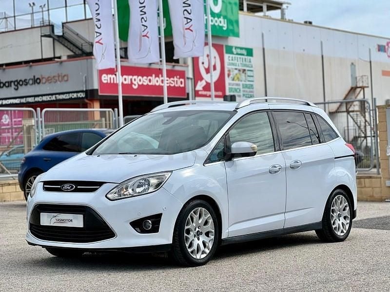 Usado Ford Grand C-Max Titanium 140 CV (102 kW) 2012 Blanco Monovolumen