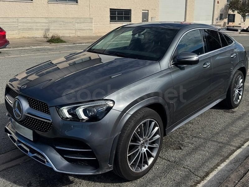 Usado Mercedes GLE350 272 CV (200 kW) 2021 Gris / plata Coupe