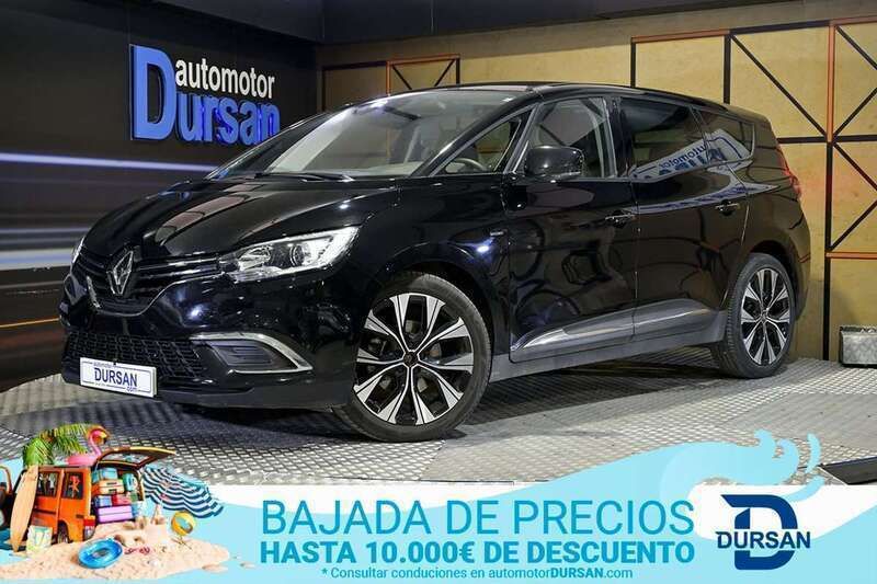 Negro Usado 2021 Renault Grand Scénic IV LIMITED Monovolumen | 21.890 € (Precio justo) - Imagen 1/4