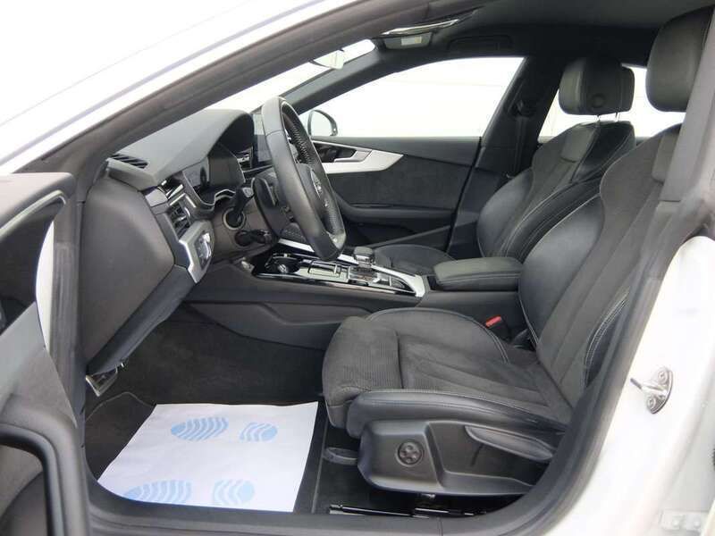 Usado Audi A5 Sportback S-Line 190 CV (139 kW) 2021 Blanco Utilitario