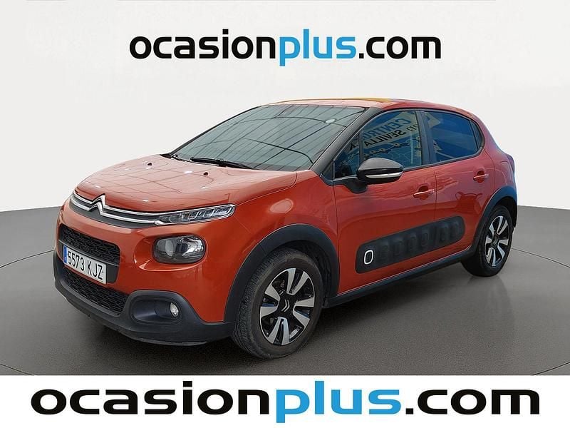 Usado Citroën C3 Feel 75 CV (55 kW) 2018 Naranja Utilitario