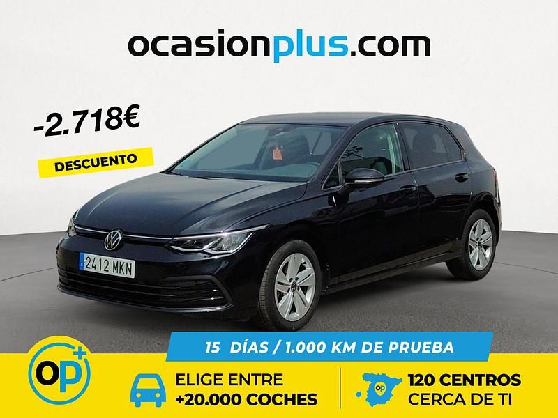 Usado VW Golf VIII Life 115 CV (84 kW) 2023 Negro Berlina