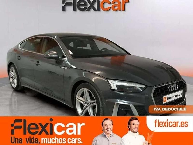 Gris Usado 2021 Audi A5 Sportback Utilitario | 26.970 € (Super precio) - Imagen 1/4